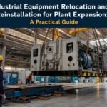 Industrial Machinery Relocation in Factory Interior