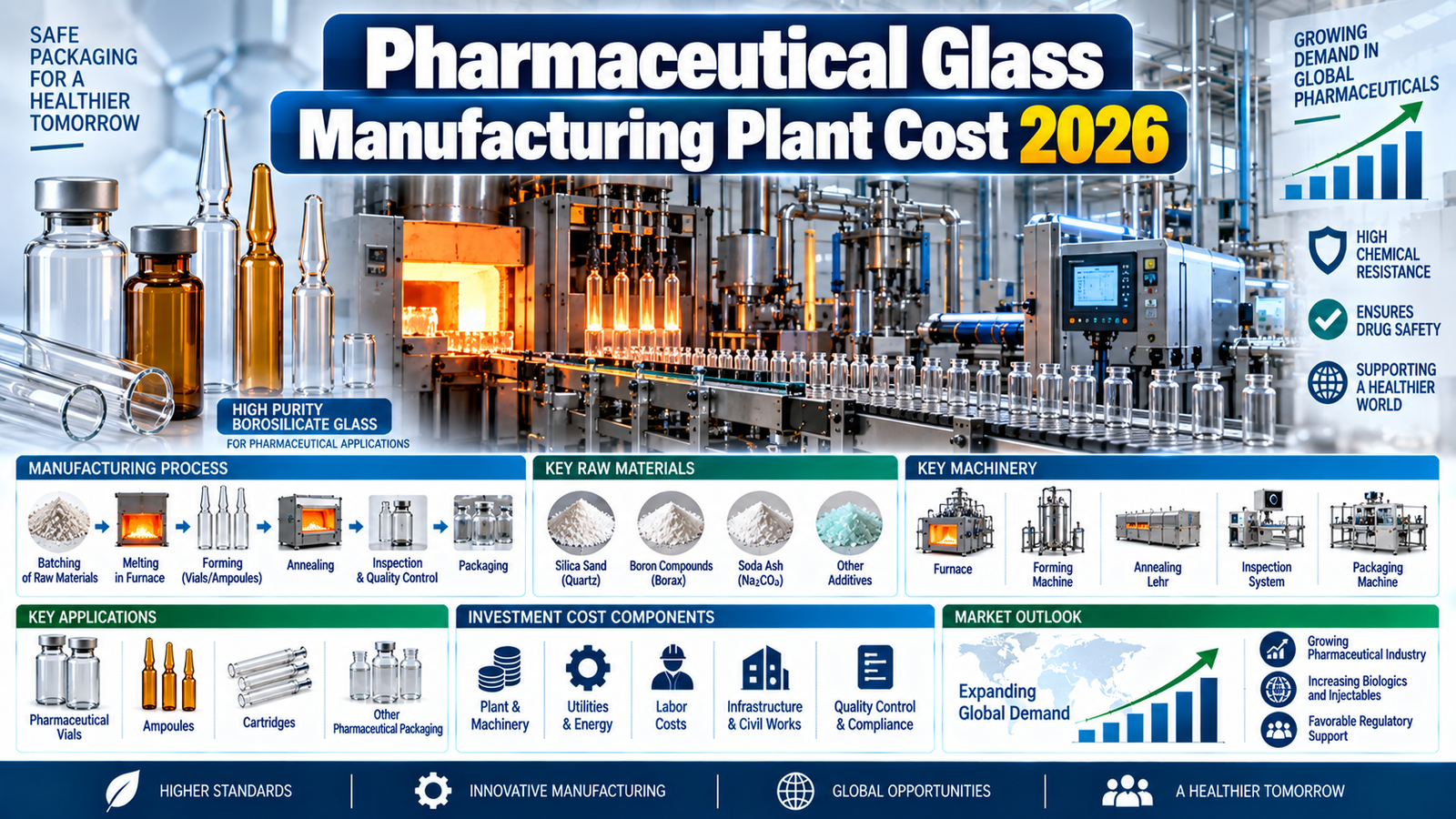 Pharmaceutical Glass Manufacturing Plant Cost 26