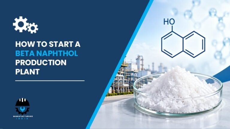 beta naphthol production plant