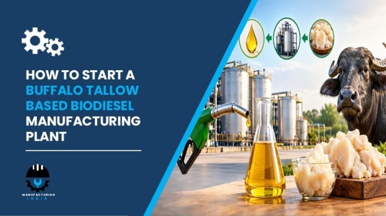 buffalo tallow based biodiesel manufacturing plant