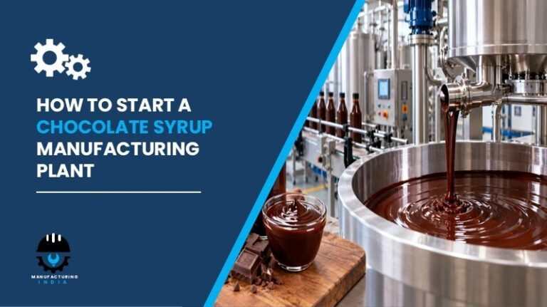 chocolate syrup plant setup
