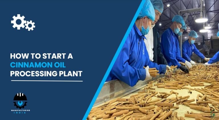 cinnamon oil processing plant in India