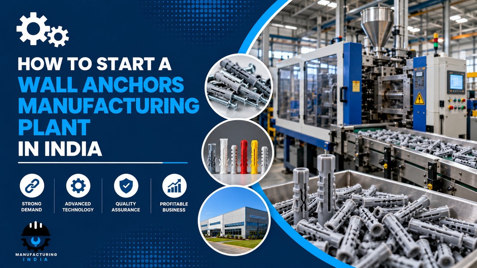 Wall Anchors Manufacturing Plant Setup