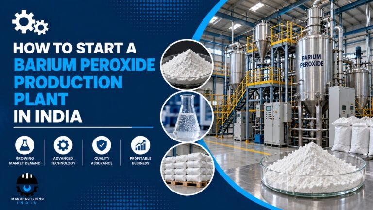Barium Peroxide Production Plant Setup