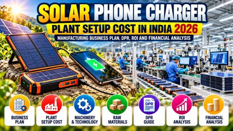 Solar Phone Charger Manufacturing Plant Setup
