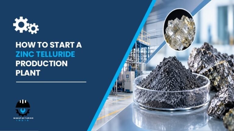 zinc telluride production plant setup