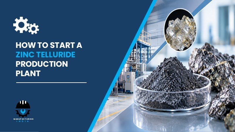 zinc telluride production plant setup