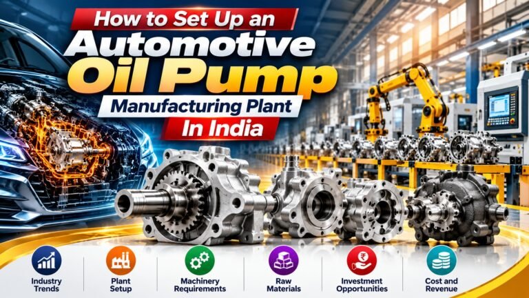 Automotive Oil Pump Manufacturing Plant