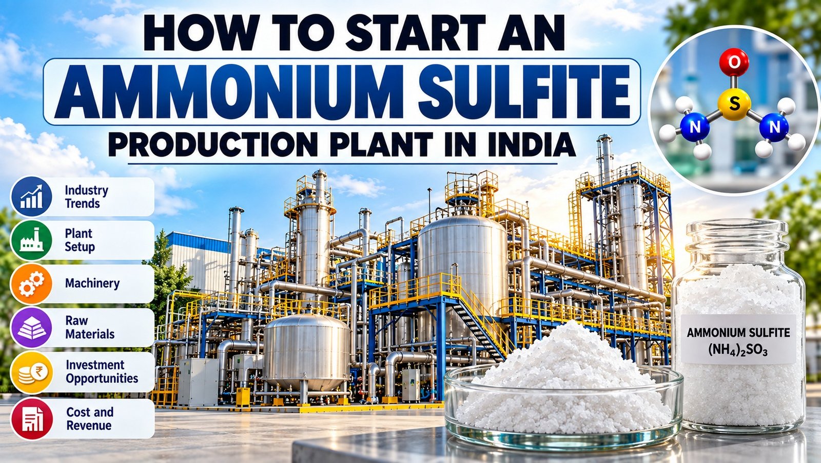 Ammonium Sulfite Production Plant