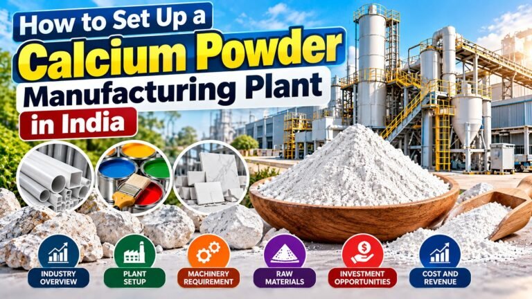 Calcium Powder Manufacturing Plant Setup