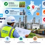 Ethanol Plant Location Strategy Infographic