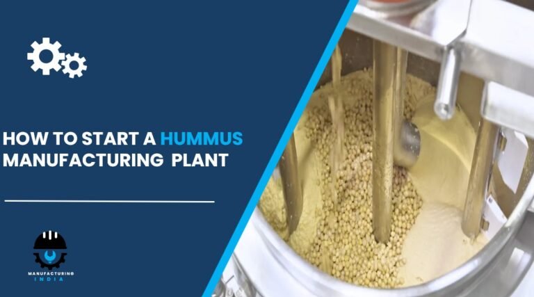 hummus manufacturing plant cost in india