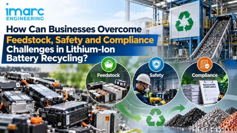 Lithium-Ion Battery Recycling Plant setup