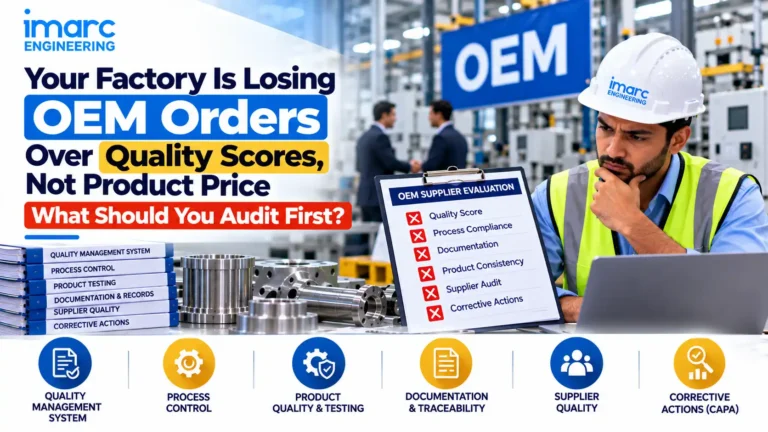 Your Factory Is Losing OEM Orders Over Quality Scores, Not Product Price: What Should You Audit First?