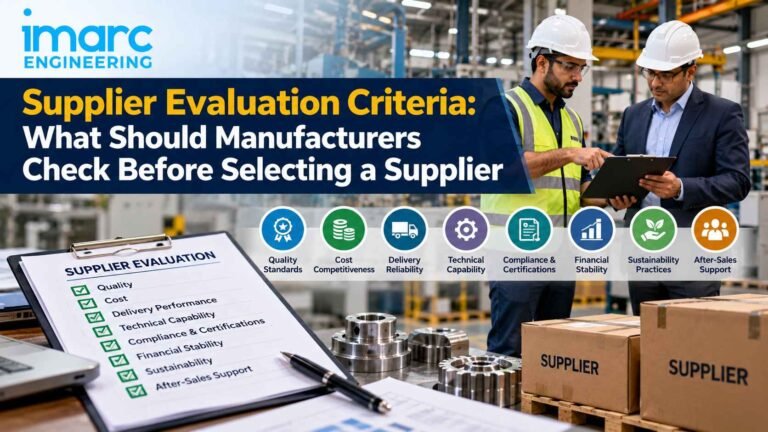Supplier Evaluation in Manufacturing