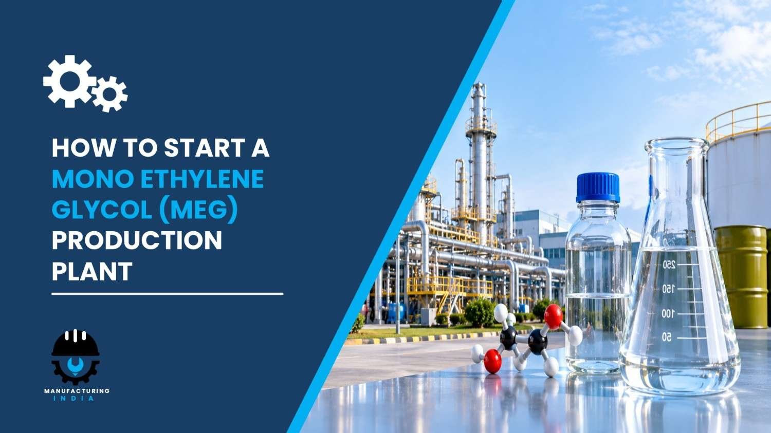 mono ethylene glycol (meg) production plant setup
