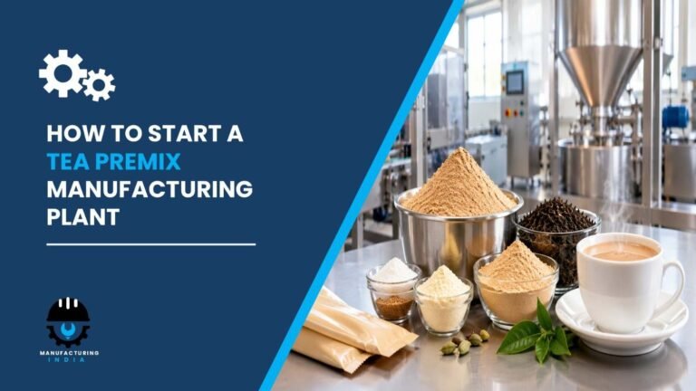 tea premix plant setup in India